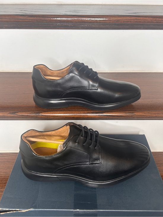 Men’s Florsheim Cosimo Plain Toe Oxford Comforted , Black, 9 1/2 M main image 6